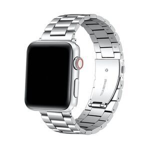 Posh Tech -  Maxwell Stainless Steel Smart Watch Band Silver